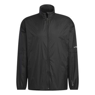 adidas Terrex Jackets Asia Sizing Black HY4703