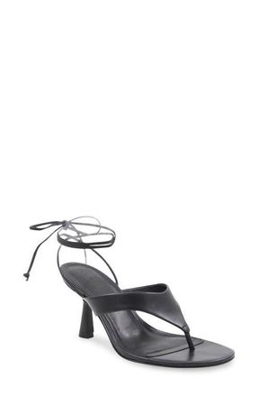BCBGeneration Qwyn Ankle Strap Sandal in Black at Nordstrom, Size 6.5