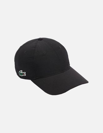 Lacoste Mens Lacoste Sport Lightweight Taffeta Baseball Cap Black - Size: ONE size