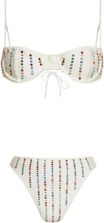 Oséree Badmode, Dames, Wit, M, Witte Bikini Badpak