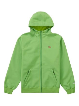 SUPREME windstopper zip-up hoodie - Green