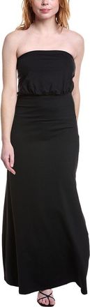 Susana Monaco Blouson Tube Maxi Dress