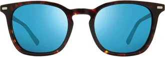 Revo Tortoise Watson RE1129 Acetate Square Sunglasses