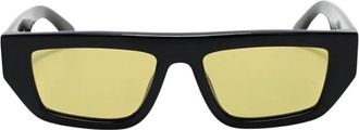 Palm Angels Zonnebril - unisex - Zonnebrillen - Zwart - 53 MM - Accessoires