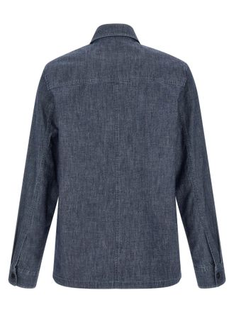 Jil Sander Chambray Cotton Shirt - Slate