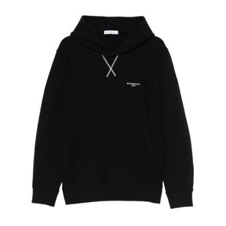 Givenchy Heren, Sweatshirts & Hoodies, Zwart, Maat: XL Katoen