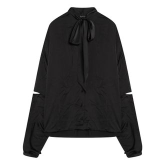 Balenciaga Stijlvolle Blouse voor Vrouwen - Dames - Blouses & Shirts - Zwart - Maat: XS