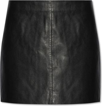 AllSaints Renai leren rok - Dames - Leren & Su&egrave;de rokken - Zwart - XS - Leer - Rokken