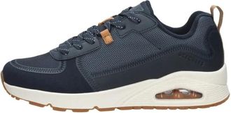 Skechers Uno - Layover - Heren - Sneakers - Blauw - 41 EU - Schoenen