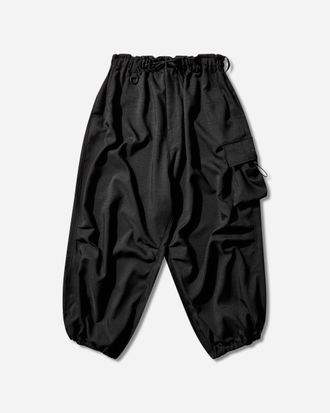adidas Y-3 Sport Uniform Wide Cargo Pants Black