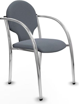 Piqueras y Crespo Silla De Recepci&oacute;n Hell&iacute;n Piqueras Y Crespo 220ptcrb220 Gris 2 Unidades