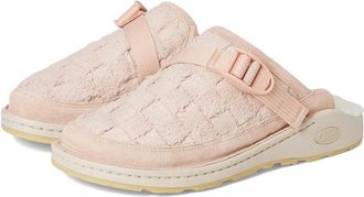 Chaco Canyon Woven Clog Womens Lace-up Boots Light Pink : 12 B - Medium, Polyester/Suede