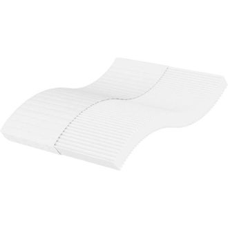vidaXL Colch&oacute;n De Espuma Dureza H2 H3 Blanco 120x220 Cm Vidaxl