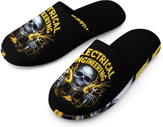 Generic Electrical Engineering Mens House Slippers Slip Indoor Slipper On Shoes Warm Outdoor