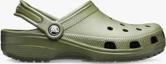 Crocs Womens Crocs 10001-309 CLASSIC Unisex Clogs Army Green - Size: MEN s uk 9 / women s uk 10