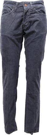 Michael Coal Velvet Vintage Broek - Heren - Slim Fit Broeken - Blauw - W34 - Broeken