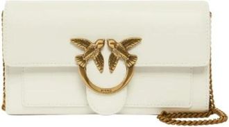 Pinko Pinko, Dames, Tassen, Wit, Maat: ONE Size