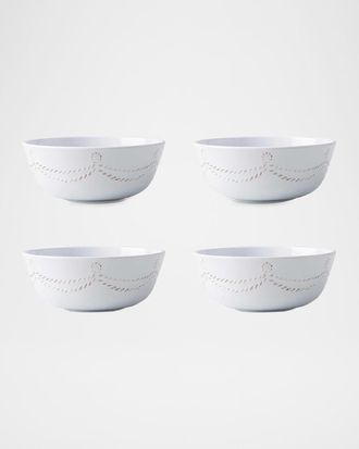 Juliska Berry & Thread Melamine Cereal/Ice Cream Bowls, Set of 4
