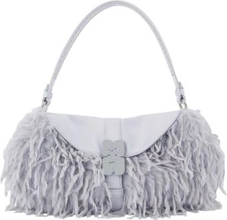 Ganni Bolso Hombro B-Kat - Bags - Mujer - Gris - ONE SIZE