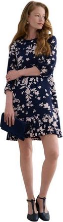 Hobbs London Liana Mini Dress in Midnight Pink at Nordstrom, Size 10