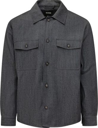 HUGO BOSS Uomo, Giacche, Grigio, L, new