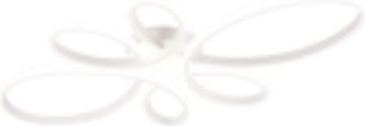 Trio Leuchten fly plafoniera led 22W 2600lm, 4000K bianca con regolazione intensita con normale interruttore l. 40CM