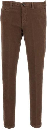 BRIGLIA 1949 Uomo, Pantaloni, Marrone, S, new