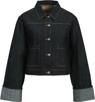Jack & Jones Jassen, Dames, Blauw, M, Denim, Denimjack Jxvega Originals