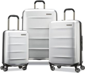 Samsonite Octiv Hardside Spinner 3-Piece Luggage Set in Aluminum Silver at Nordstrom
