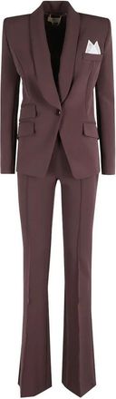 Elisabetta Franchi Suit In Crêpe Fabric Clothing