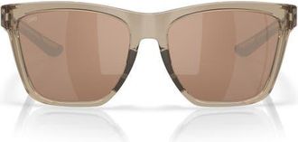 Costa Panga II 57mm Sunglasses in Taupe /Copper Silver at Nordstrom