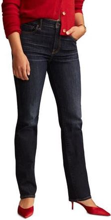 Lucky Brand Curvy High Waist Straight Leg Jeans in Nightfall at Nordstrom Rack, Size 25 X 30
