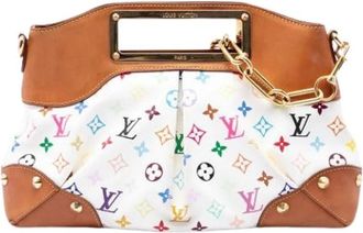 Louis Vuitton Pre-owned Judy MM - Dames - Vintage Handtas - Veelkleurig - ONE Size - Leer - Vintage