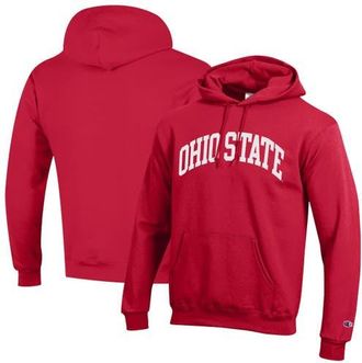 Champion Mens Champion Scarlet Ohio State Buckeyes Basic Arch Fleece Pullover Hoodie at Nordstrom, Size Xx-Large