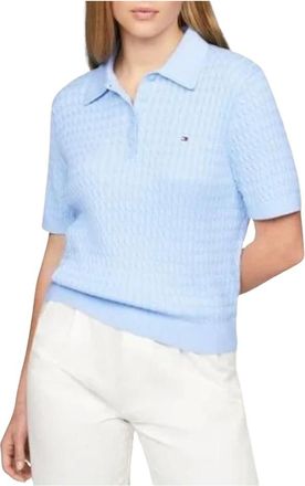 Tommy Hilfiger Mujer, Camisetas, Azul, Talla: S