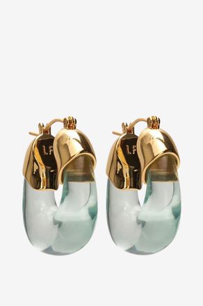 Lizzie Fortunato Creolen aus Harz Mini Organic