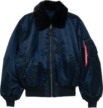 Mastermind Japan Mastermind World x Alpha Industries Giacca B-15 - Blu
