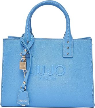 Liu Jo Halona Handtas - Dames - Shoppers - Blauw - ONE Size - Polyester - Tassen