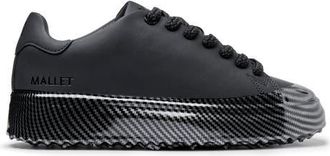 Mallet Footwear Grftr Lite Sneakers in Triple Black Carbon Fibre at Nordstrom, Size 12