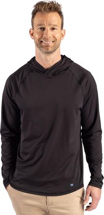 Cutter & Buck Prospect Recycled Featherlight Stretch Mens Hooded Pullover