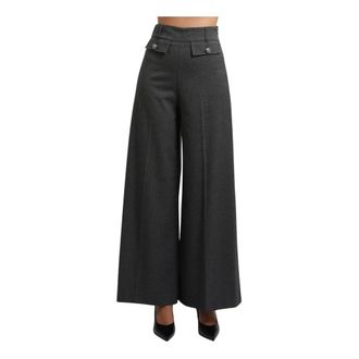 Gaud&igrave; Pantalones Anchos - Trousers - Mujer - Gris - XS