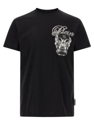 Philipp Plein Glass Skull T-Shirt