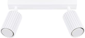 Sollux Lighting L&aacute;mpara de techo blanco aluminio alt. 30 cm