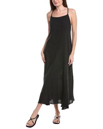 Vitamin A Mari Linen-Blend Maxi Dress