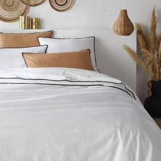 La Redoute Interieurs Dekbedovertrek in gewassen katoen, geborduurd, Merida