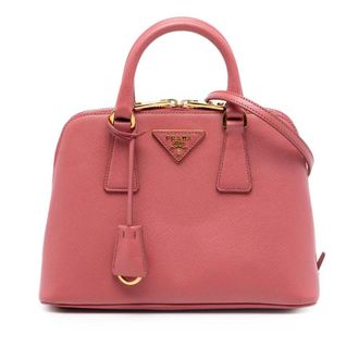 Prada Pre-owned Prada Small Saffiano Lux Promenade Satchel Ladies SXHWQF40NK1MUTDA