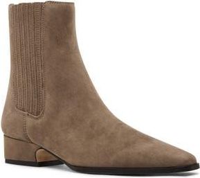 Steve Madden Dorothea Bootie in Grey Suede at Nordstrom Rack, Size 6