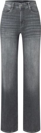 M.A.C Mac, Jeans, Dames, Grijs, XL L34, Denim, Wide Jeans