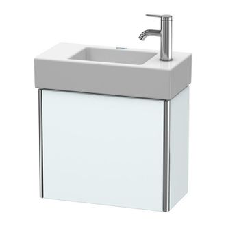 Duravit Duravit Xsquare Vanity Unidad De Pared 48.4x24.0 Cm, 1 Puerta, Colgado A La Izquierda, Para El Lavabo Vero Air 072450, Color (frente/cuerpo): Azul Cla