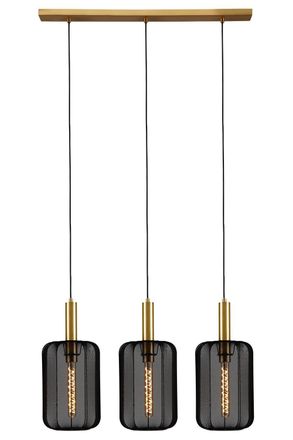 Netlighting Lucide CORINA Pendant light 3xE27 Black
